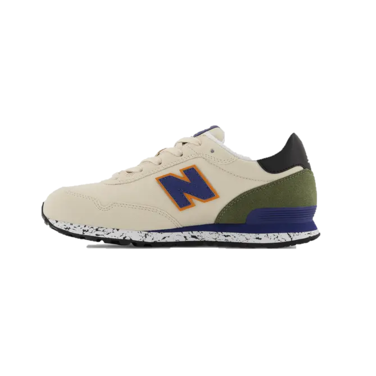 NEW BALANCE GC515AT-W 515 v1 JR'S (Wide) Calm Taupe Suede, Leather & Synthetic Lifestyle Shoes