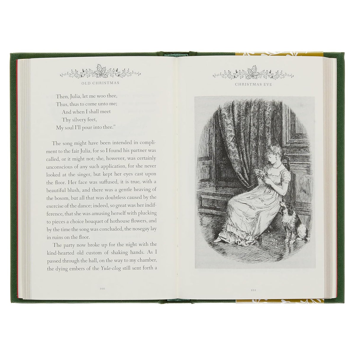 Old Christmas: Gilded Pocket Edition (Arcturus Ornate Classics) by Washington Irving