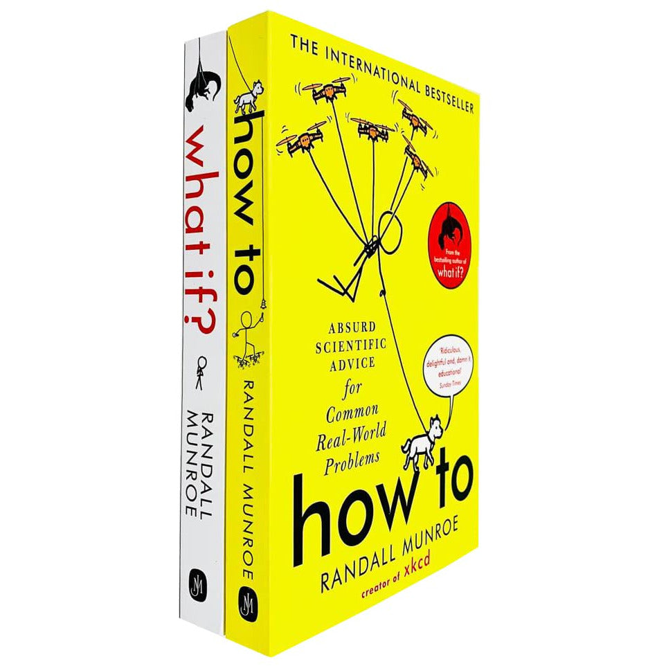 Randall Munroe Collection 2 Books Set (How To & What If?)