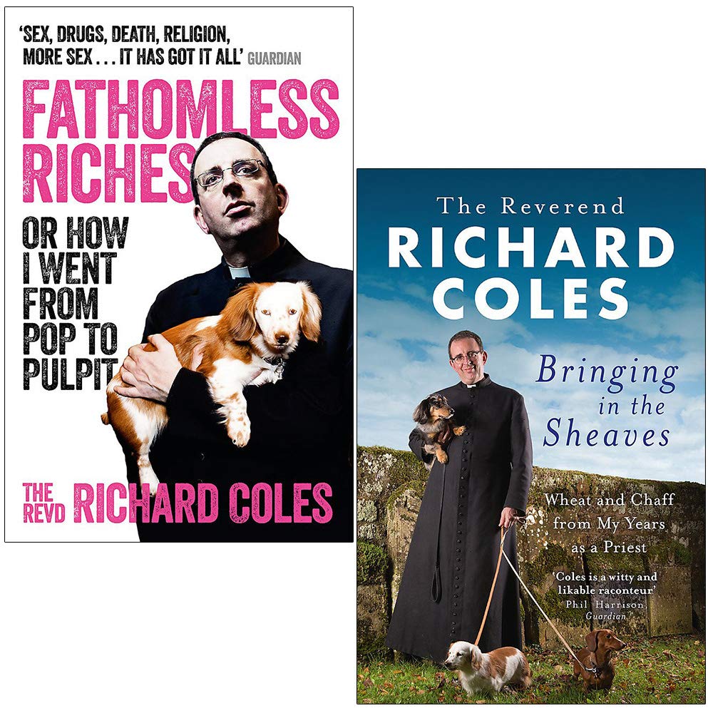 Fathomless Riches & Bringing in the Sheaves By Reverend Richard Coles 2 Books Collection Set