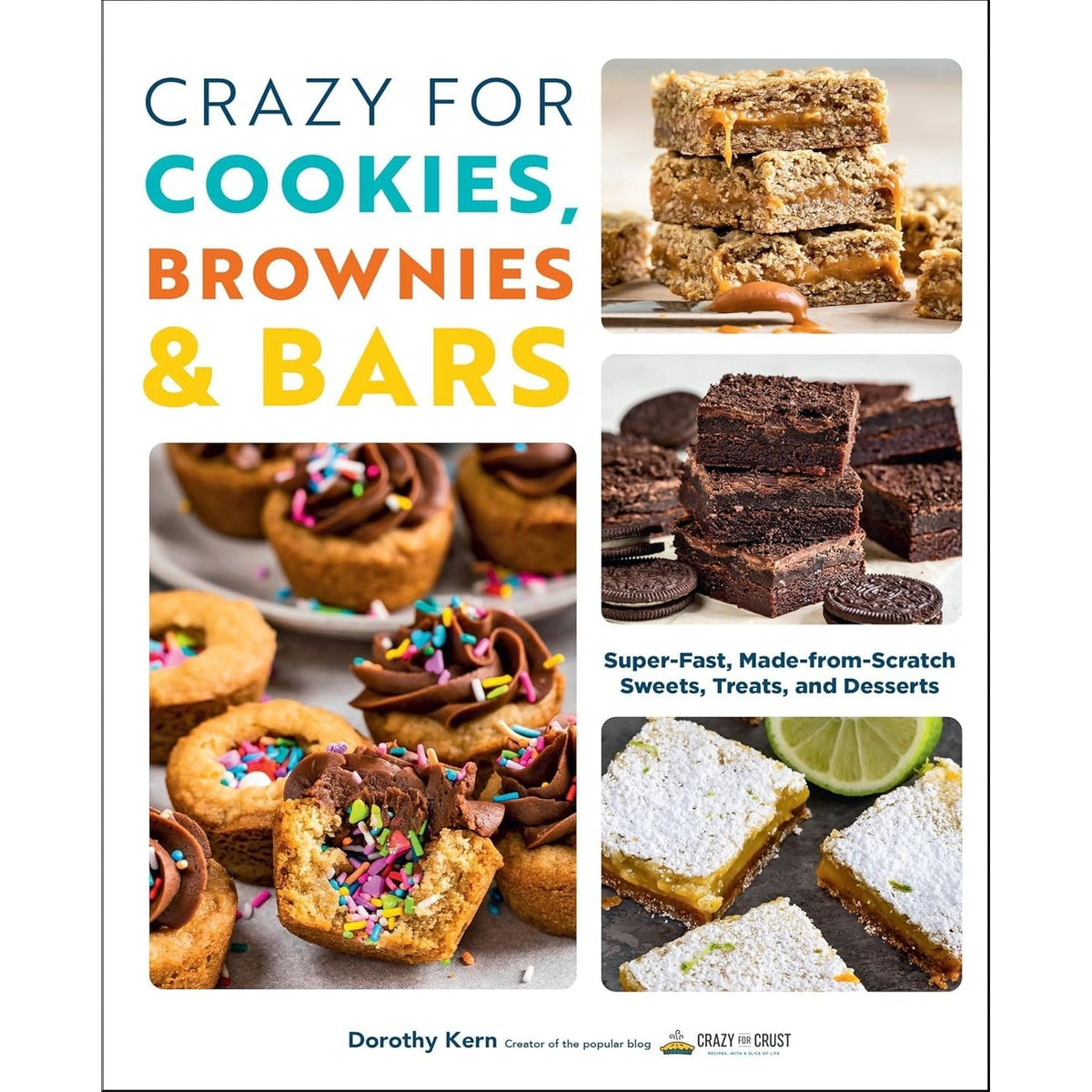 A Thousand Feasts, Super Easy One Pound Family Meals and Crazy For Cookies Brownies & Bars 3 Books Collection Set