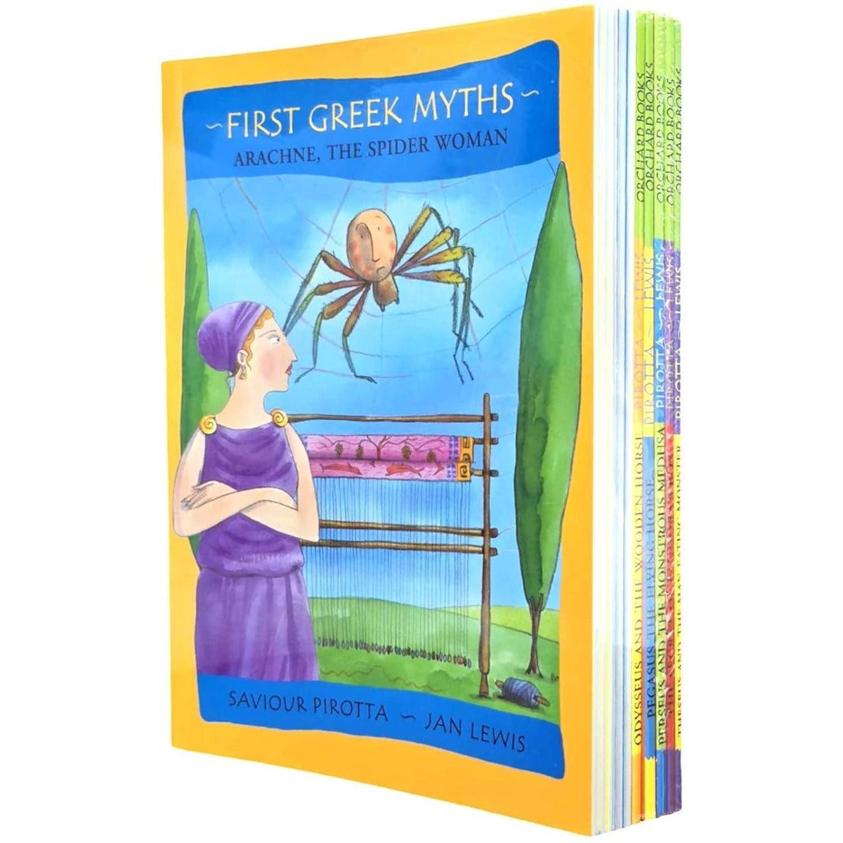 First Greek Myths Series 10 Books Collection Set by Saviour Pirotta, Jan Lewis