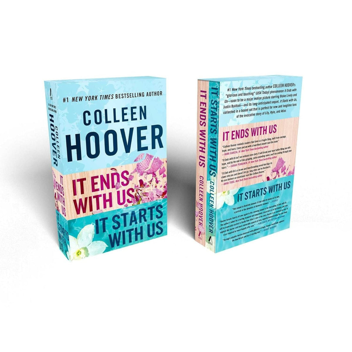 Colleen Hoover Collection 2 Books Box Set (It Ends with Us, It Starts with Us)