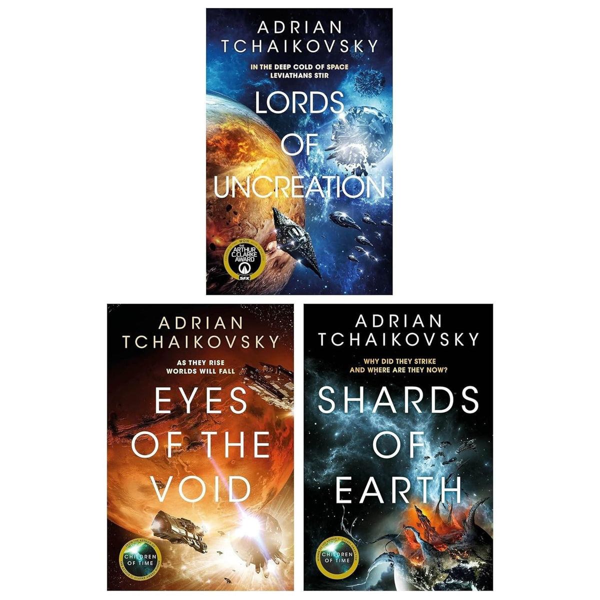 The Final Architecture Series 3 Books Collection Set By Adrian Tchaikovsky