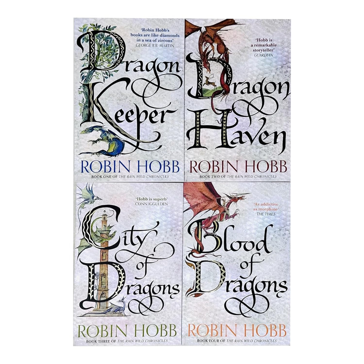 Robin Hobb The Rain Wild Chronicles Trilogy Collection 4 Books Set
