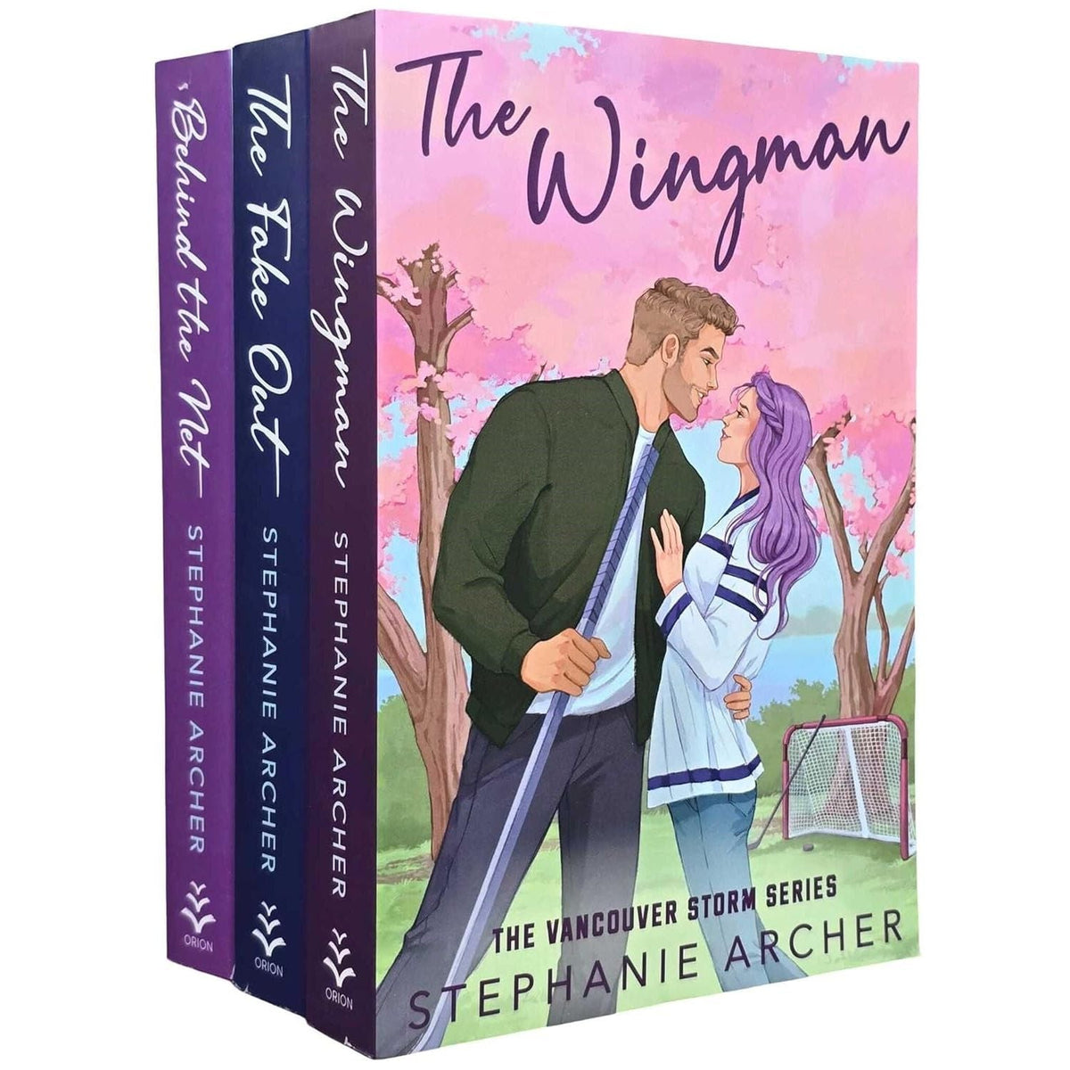 Vancouver Storm Series 3 Books Collection Set (Behind The Net, The Fake Out and The Wingman)