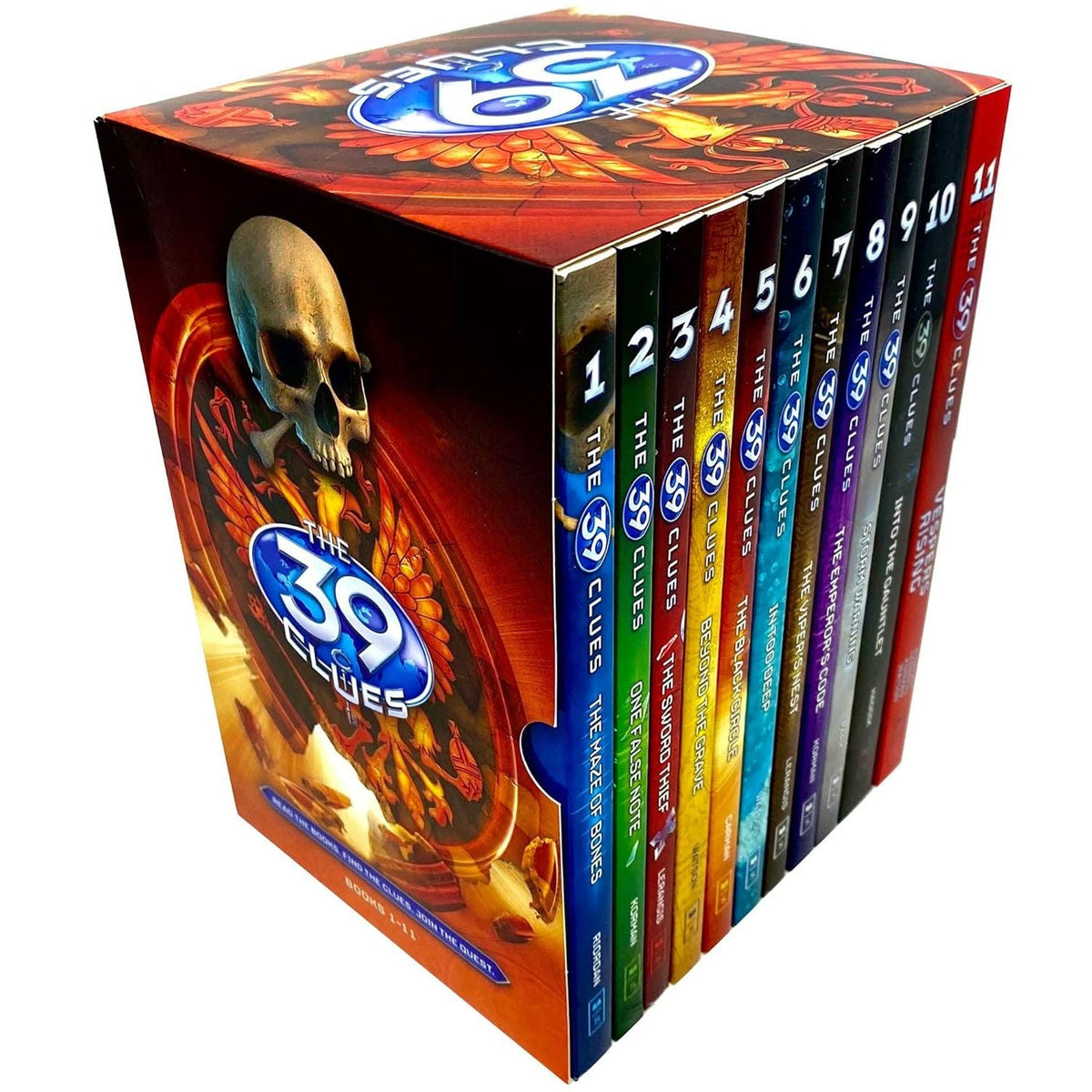 The 39 Clues Series Complete Collection Books 1 - 11 Box Set by Rick Riordan