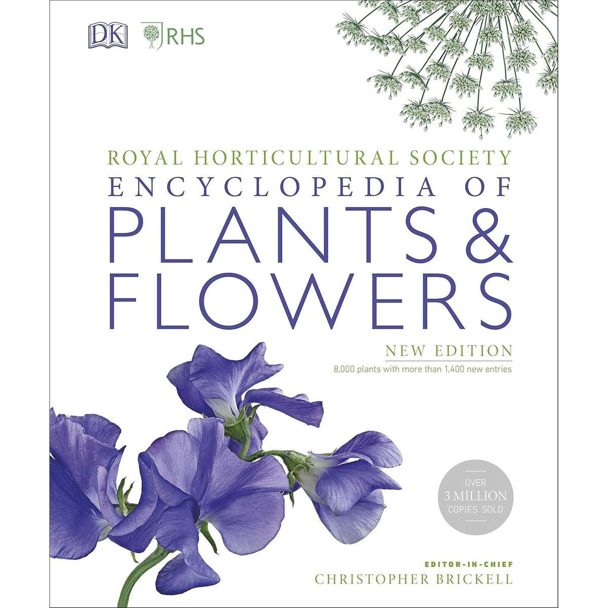 RHS Encyclopedia Of Plants and Flower, How Not to Kill Your Houseplant 2 Books Collection Set