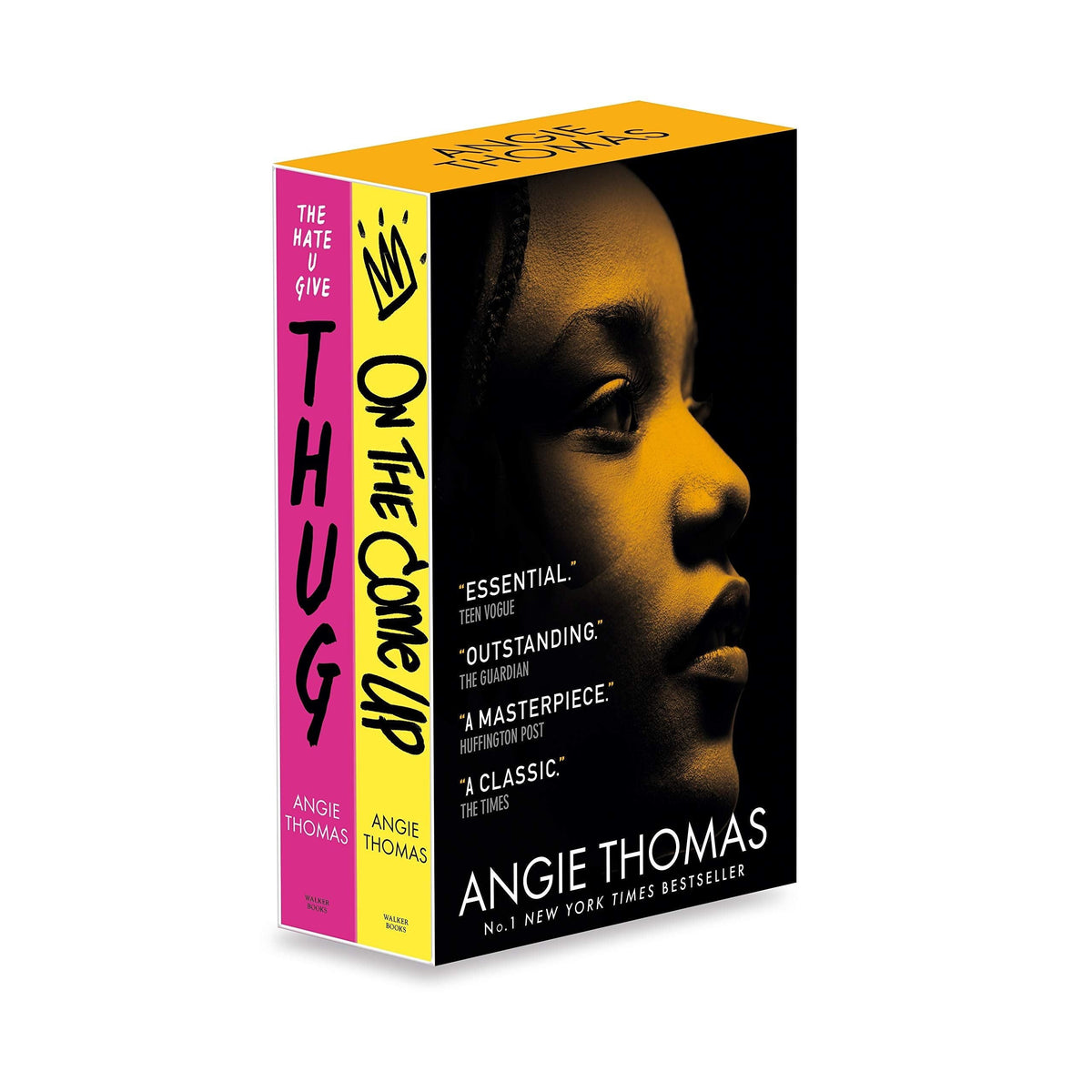 Angie Thomas Collector's 2 Books Box Set (Hate U & On Come)