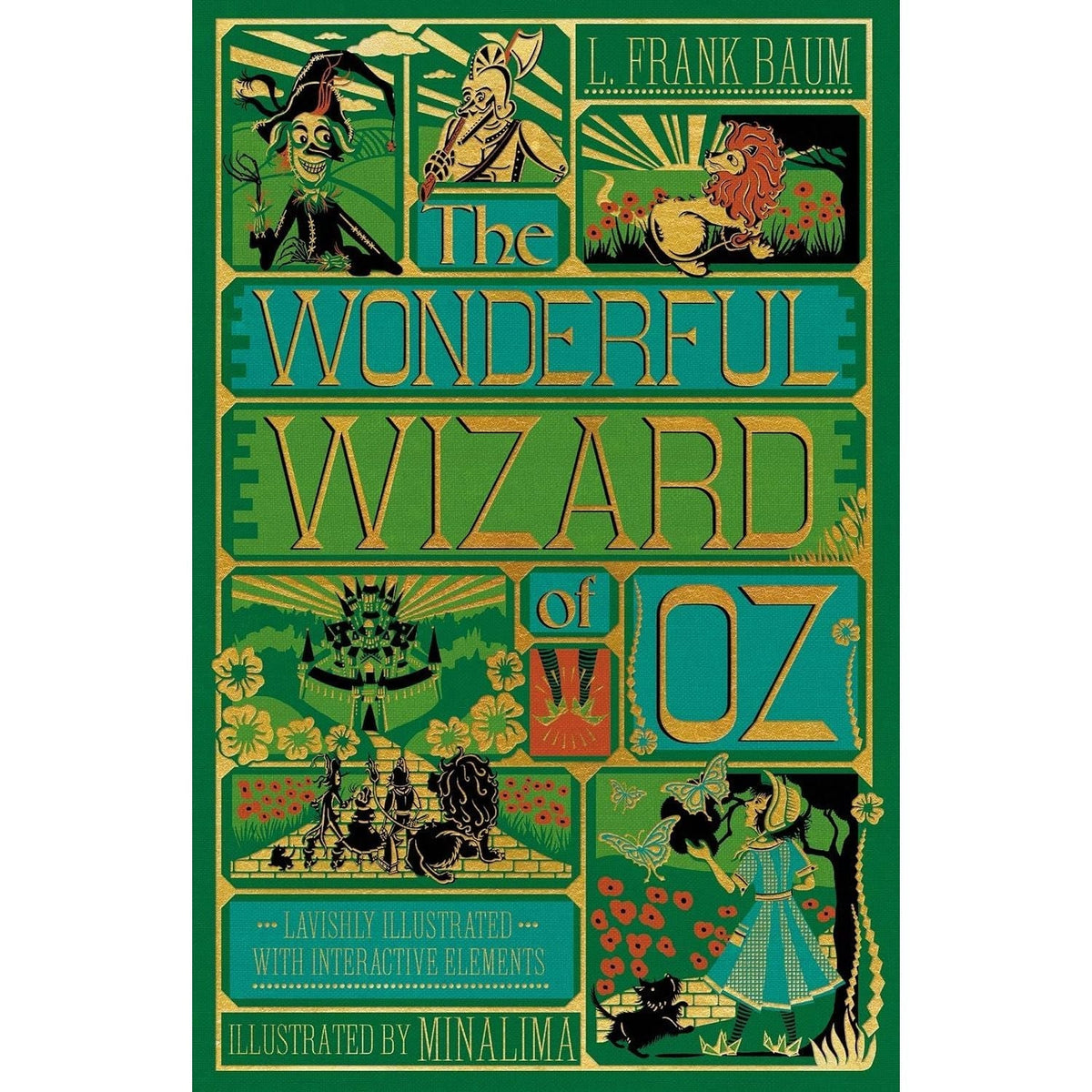 The Wonderful Wizard of Oz By L. Frank Baum & The Adventures of Pinocchio By Carlo Collodi 2 Books Collection Set