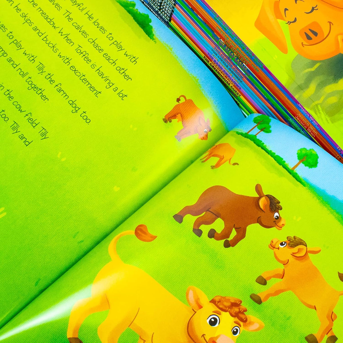 Adventures From Hilltop Farm 20 Books Collection By Jessica Wren | Illustrated Children’s Storybook of Animals, Friendship & Farmyard Fun for Ages 4–8
