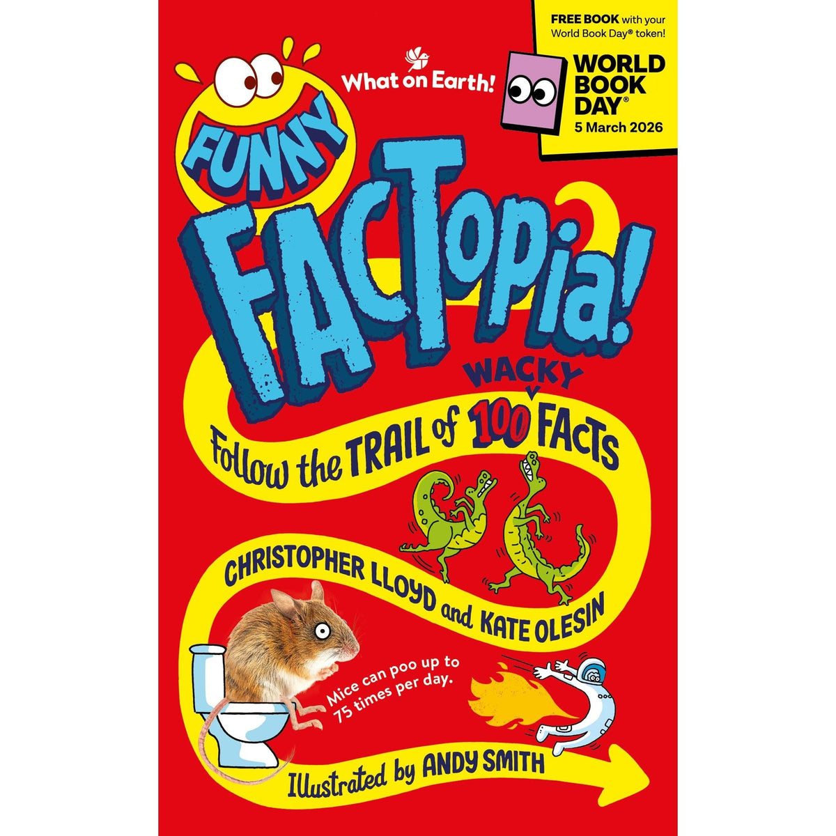 Funny FACTopia!: World Book Day 2026: Follow the Trail by Christopher Lloyd Paperback