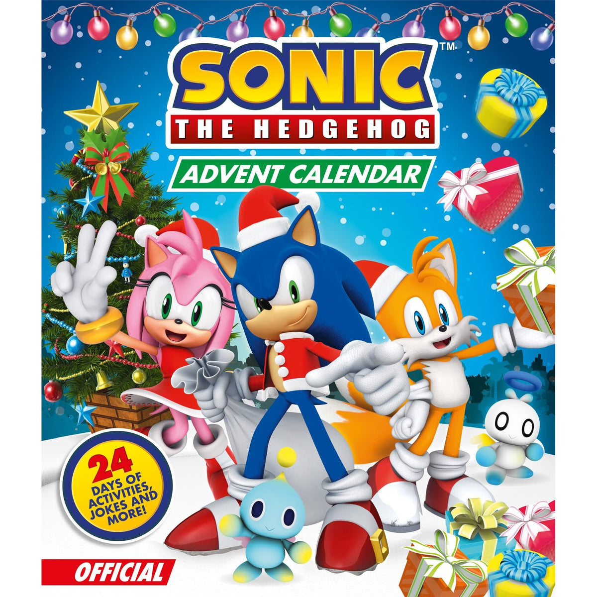 Sonic The Hedgehog Advent Calendar: NEW for 2025, a festive collection of books, activities, crafts and surprises! The perfect gift for kids who are fans of the movies, TV shows and games!