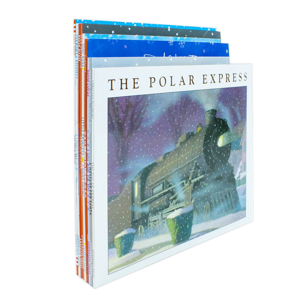 Cosy Christmas 10 Classic Festive Stories Picture Books Collection (A Message For Santa, The Polar Express, I was Made For You, I want Snow, Santa Claus vs the Easter Bunny, Elmer Christmas and 4 More)