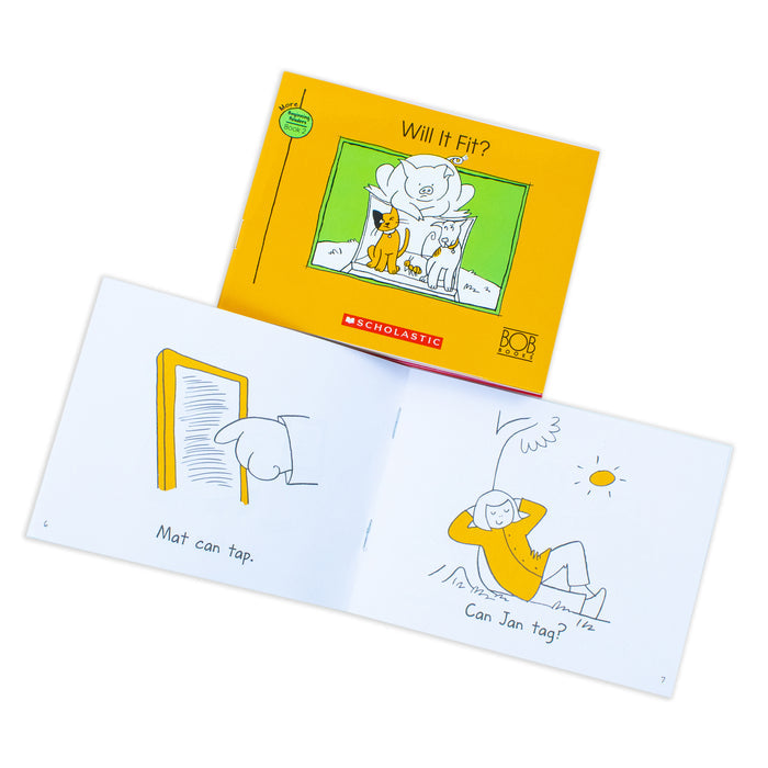 Bob Books - More Beginning Readers Box Set Phonics, Ages 4 and Up, Kindergarten (Stage 1: Starting to Read)