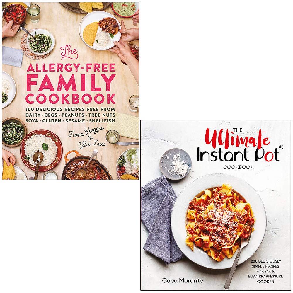Allergy-Free Family Cookbook, Ultimate Instant Pot Cookbook 2 Books Collection Set