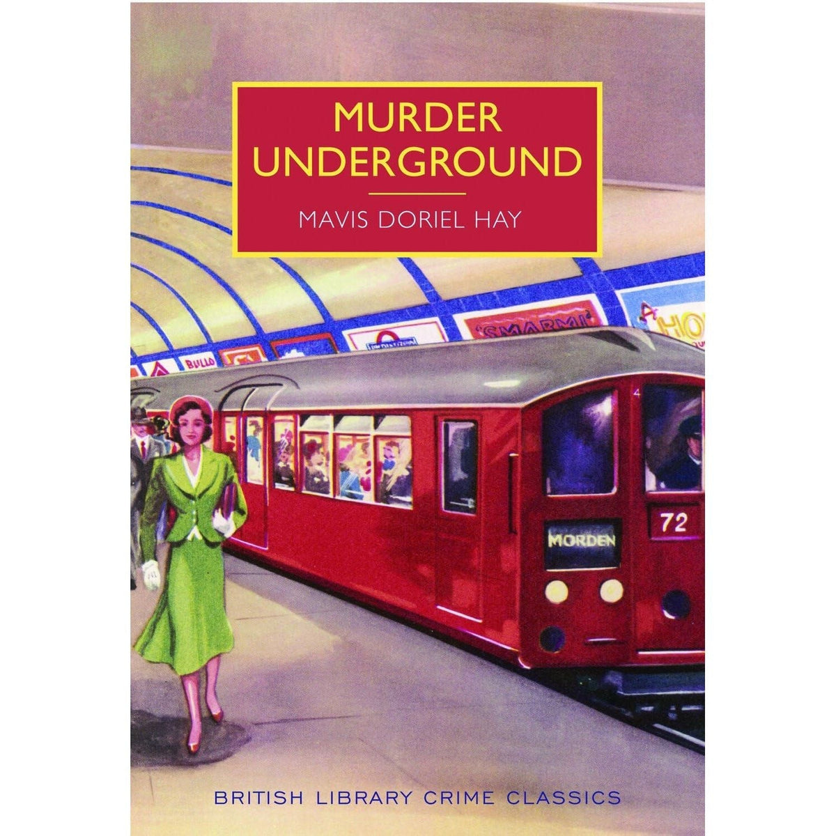 British Library Crime Classics Series Collection 4 Books Set (Murder Underground, The Lake District Murder, The Cornish Coast Murder & Settling Scores)