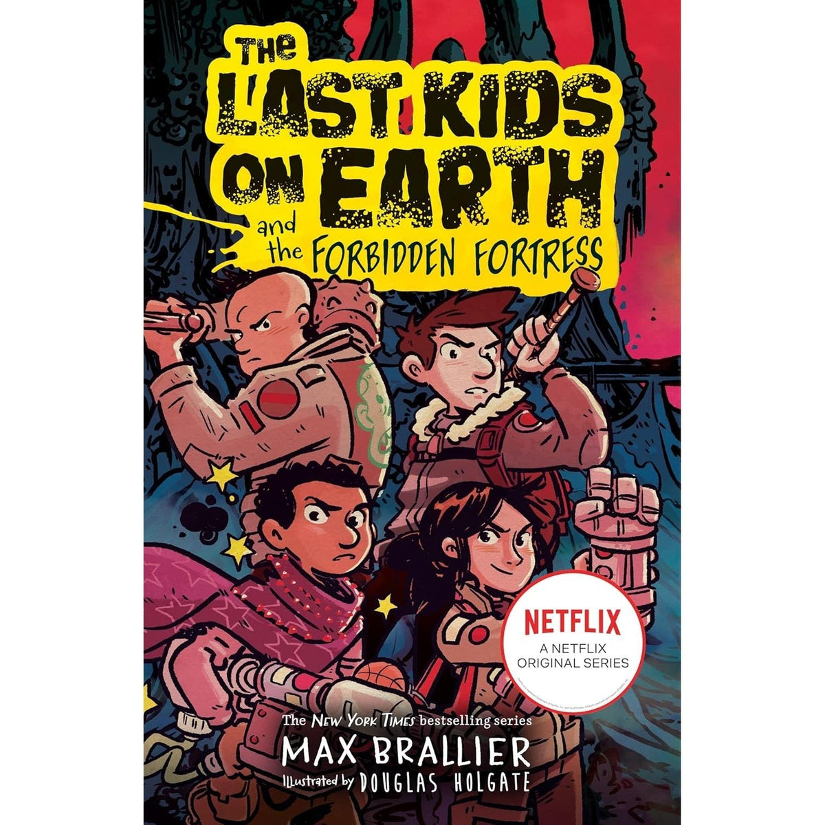 The Last Kids on Earth 3 Books Collection Set by Max Brallier (Books 7-9) (Doomsday Race, Forbidden Fortress, Monster Dimension)