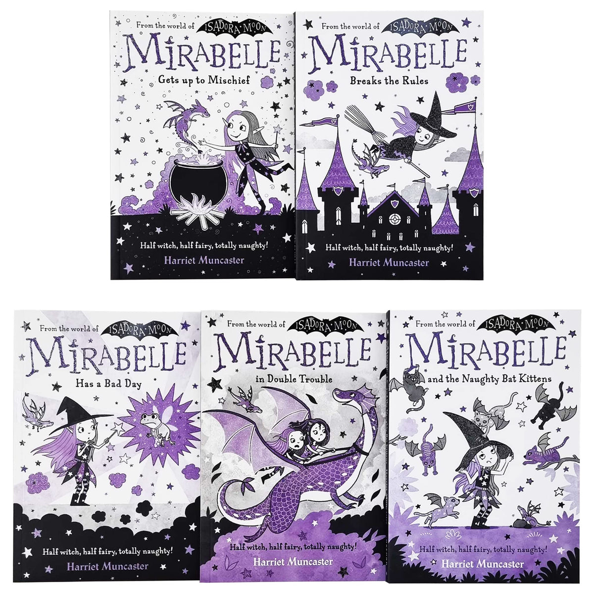 Harriet Muncaster Mirabelle Collection 5 Books Set (Books 1-5) (Mirabelle Gets up to Mischief, Mirabelle Breaks the Rules, Mirabelle Has a Bad Day, Mirabelle In Double Trouble & etc...)