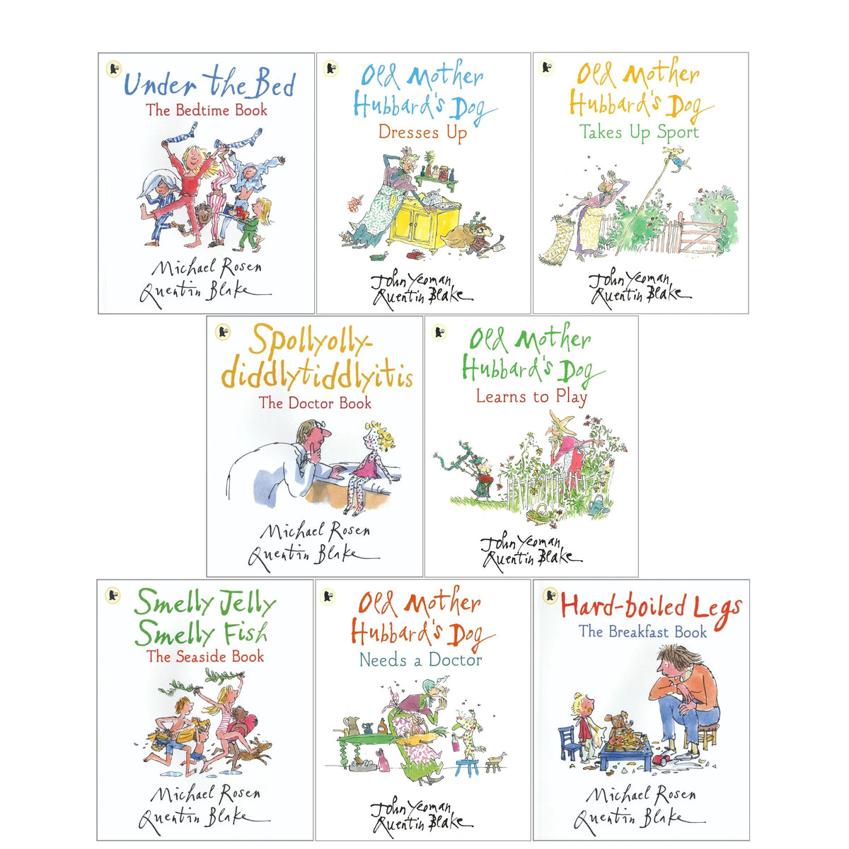 Having a Laugh! Collection 8 Books Set (Hard Boiled Legs, Smelly Jelly Smelly Fish, Spollyolly-diddlytiddlyitis, Under the Bed and More)