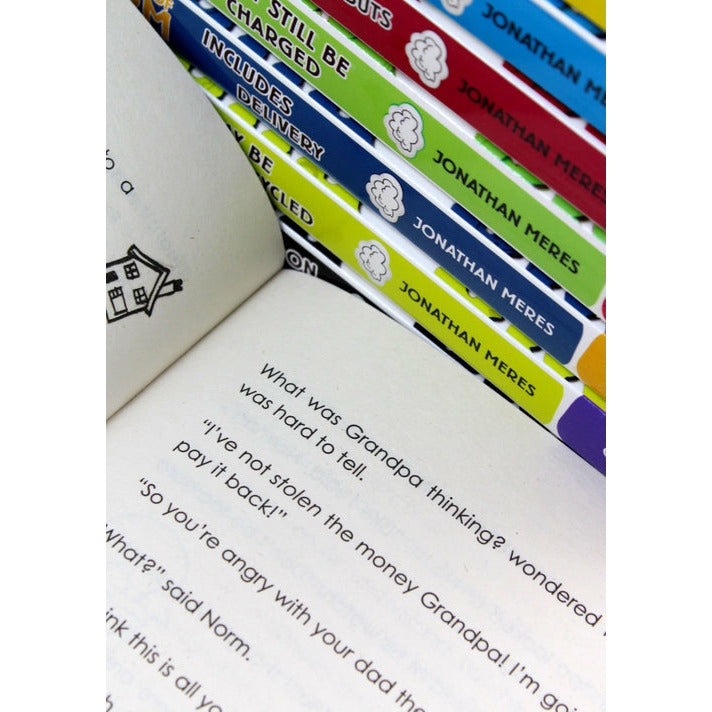 World of Norm Books Collection, 12 Books Box Set by Jonathan Meres, (Fans of Diary of a Wimpy Kid, Big Nate, My Weird School)