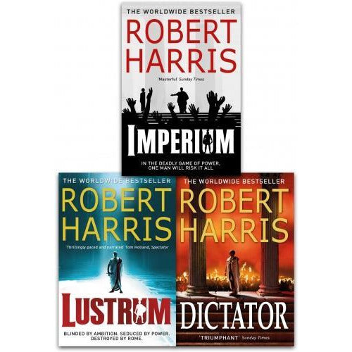 Cicero Trilogy Robert Harris Collection 3 Books Collection Set Imperium Lustrum Dictator
