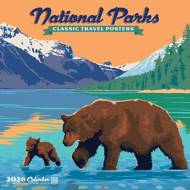 National Parks (Adg) 2026 Mini Wall Calendar