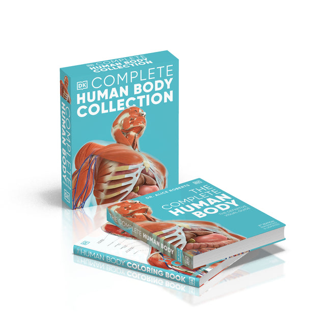 The Complete Human Body Collection: 2-Book Box Set - Human Body Reference Guide and Anatomy Coloring Book: 2-Book Box Set - Human Body Reference Guide and Anatomy Coloring Book