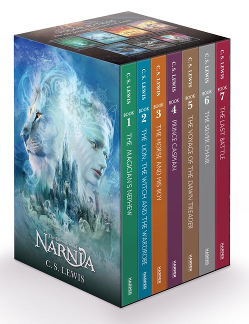 The Chronicles of Narnia 7-Book Box Set: The Magician's Nephew, the Lion, the Witch and the Wardrobe, the Horse and His Boy, Prince Caspian, the Voyage of