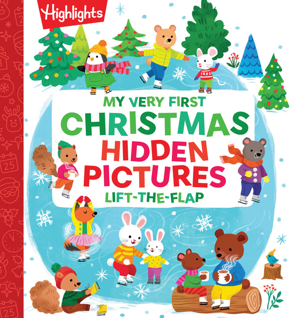 My Very First Christmas Hidden Pictures Lift-The-Flap: Christmas Lift-A-Flap Board Book with Hidden Pictures Puzzles for Babys First Christmas Gift: Christmas Lift-A-Flap Board Book with Hidden Pictures Puzzles for Babys First Christmas Gift