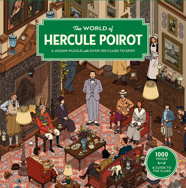 The World of Hercule Poirot 1000 Piece Puzzle: A 1000-Piece Jigsaw Puzzle: A 1000-Piece Jigsaw Puzzle