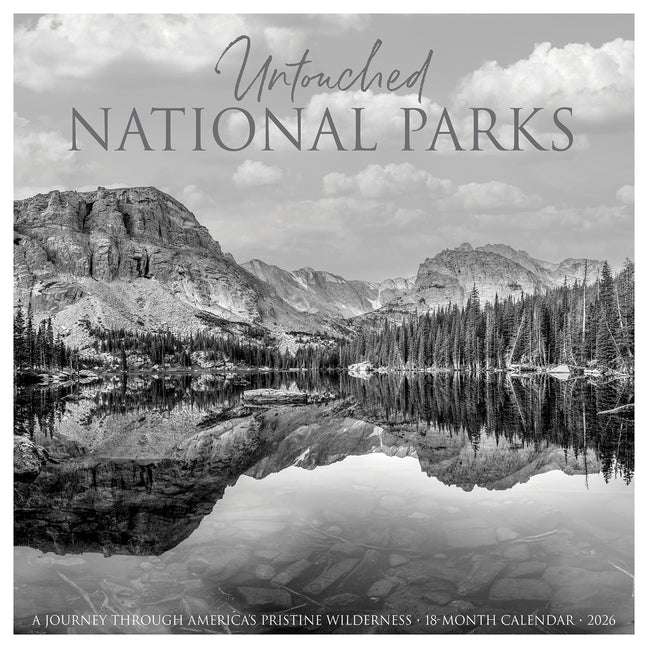 Untouched National Parks 2026 Wall Calendar