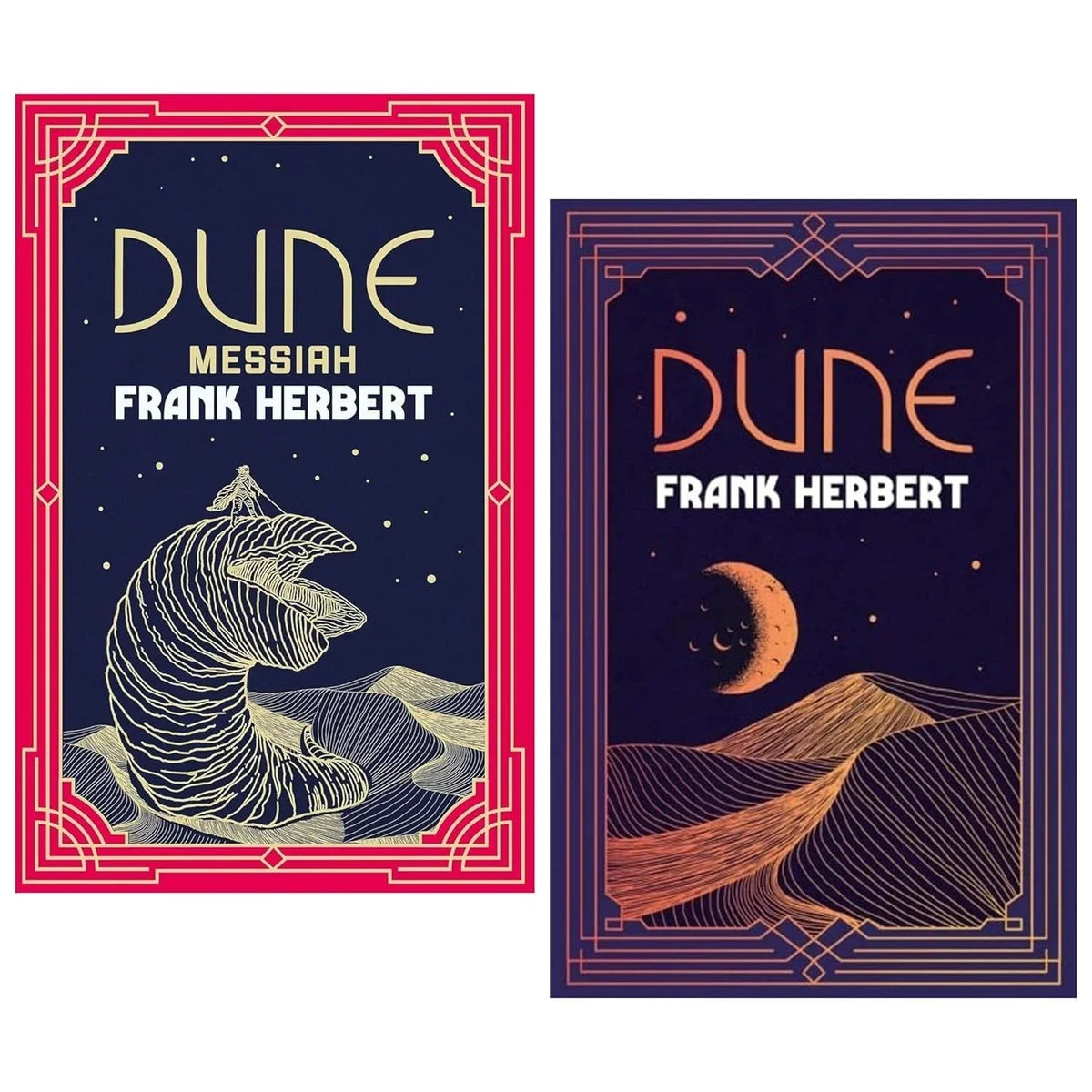 Dune Series Collectors editions By Frank Herbert 2 Books Collection Set (Dune & Dune Messiah)