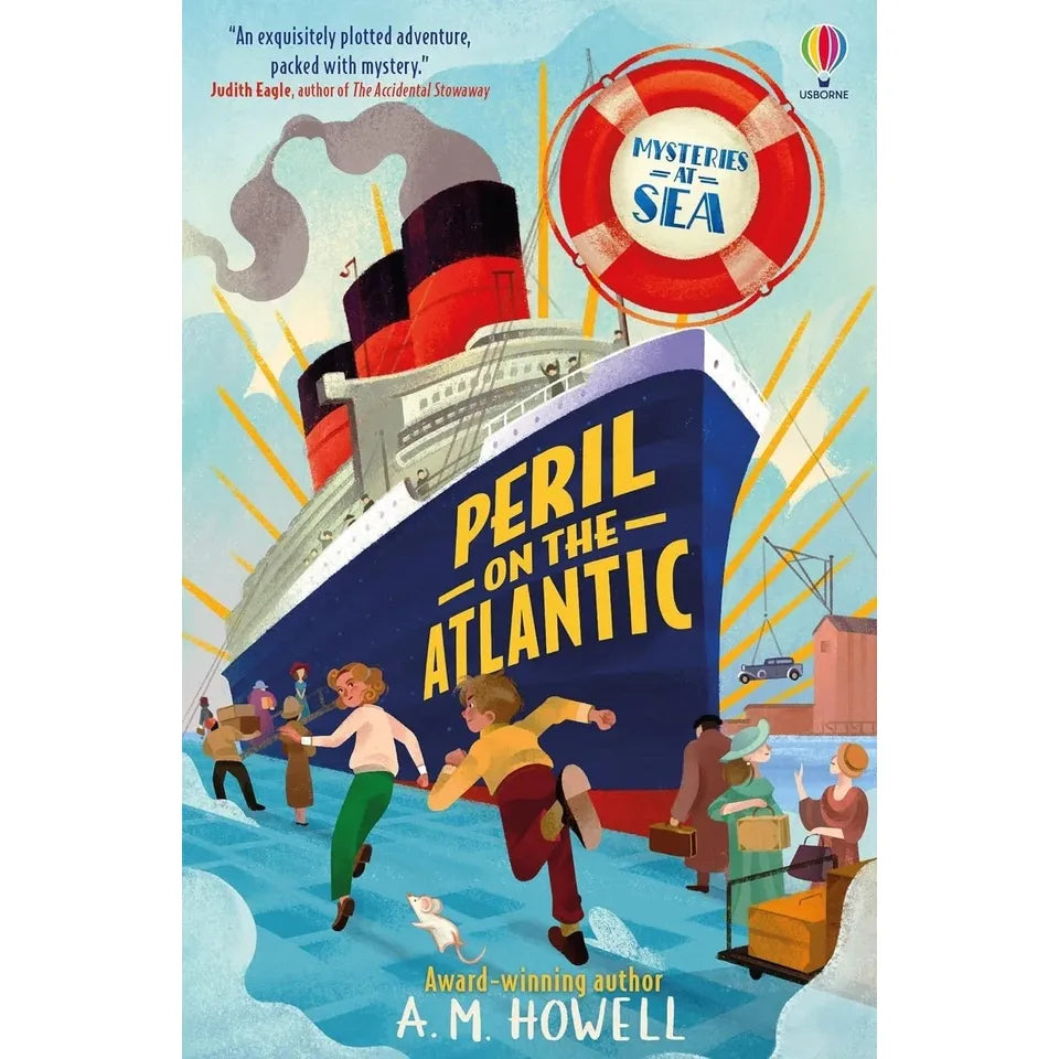 Mysteries at Sea Series By A.M. Howell 2 Books Collection Set (Peril on the Atlantic & The Royal Jewel Plot)