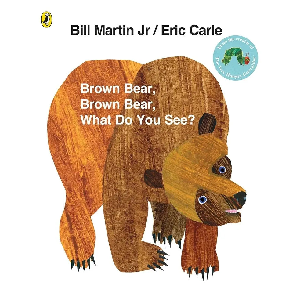 Brown Bear and Friends Series 2 Books Collection Set (Brown Bear, Brown Bear, What Do You See? & Panda Bear, Panda Bear, What Do You See?)