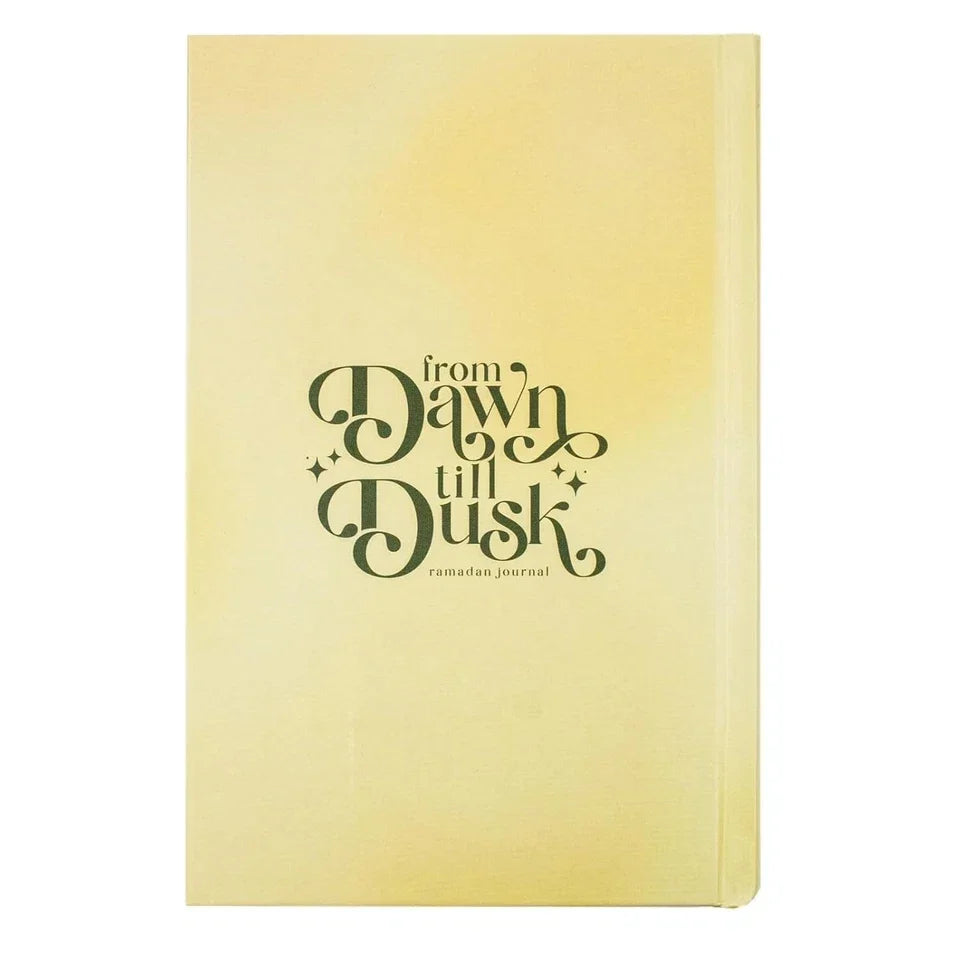 From Dawn till Dusk Ramadan Journal, 30 Days Planner, Daily Planner, Prayer, Daily Dua's, Gratitude and Guidance - Ramadan Gift for Men, Women and Kids
