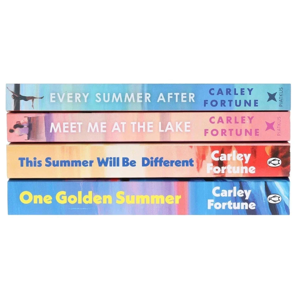 Carley Fortune Novels 4 Books Collection Set (Every Summer After, Meet Me at the Lake, This Summer Will Be Different and One Golden Summer)