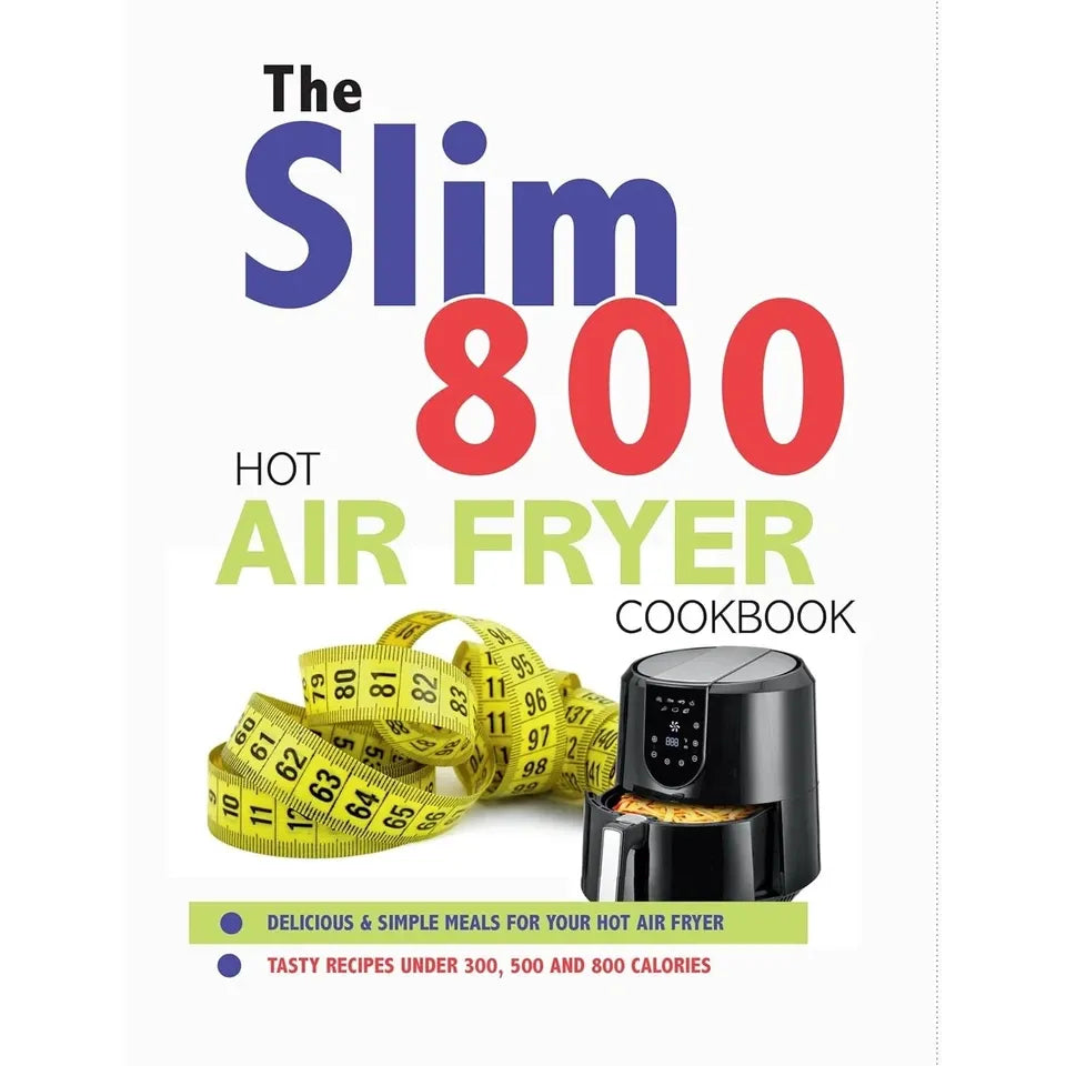 Delicious Air Fryer by Mob (HB),Air-Fryer Cookbook,Slim 800 Hot Air Fryer 3 Books Collection Set