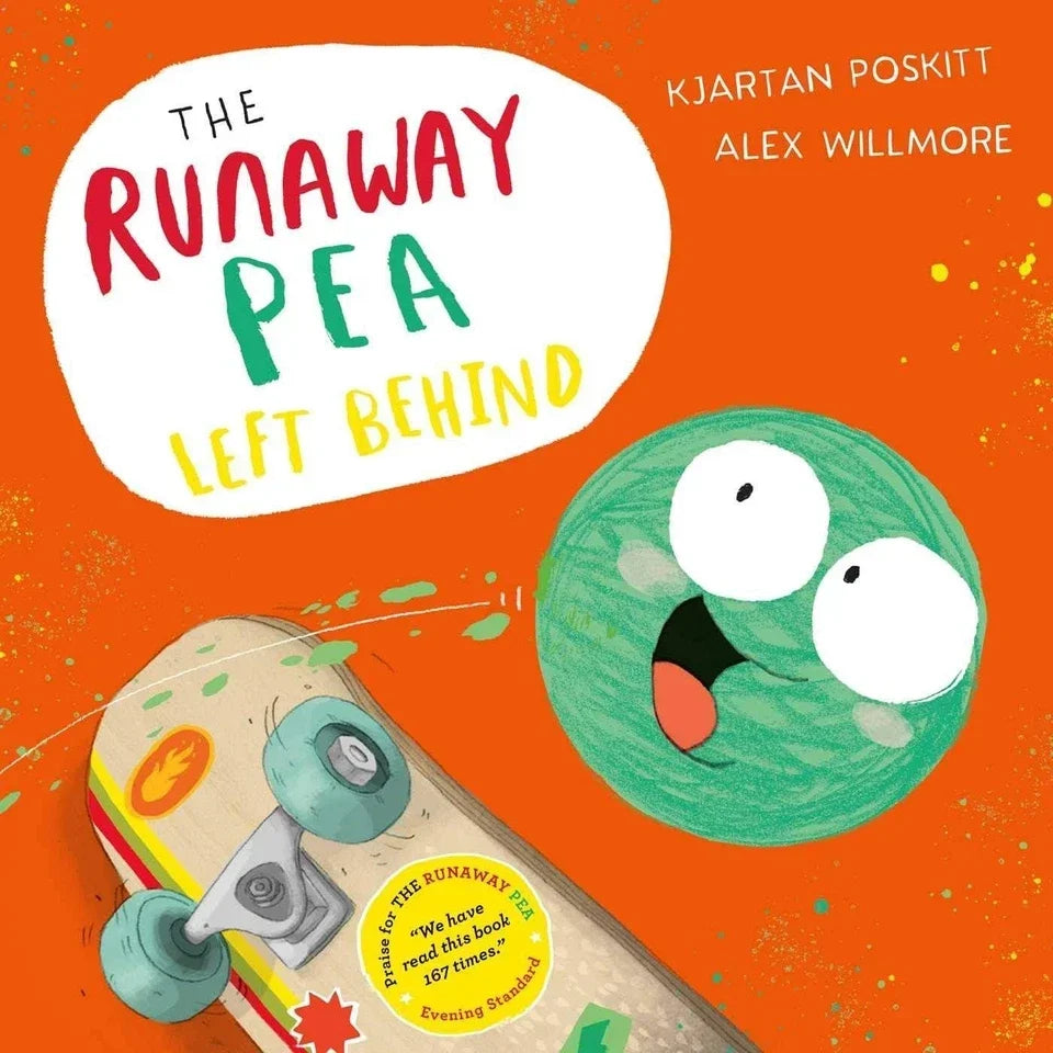 The Runaway Pea Series 3 Books Collection Set (The Runaway Pea ,The Runaway Pea Washed Away & The Runaway Pea Left Behind)