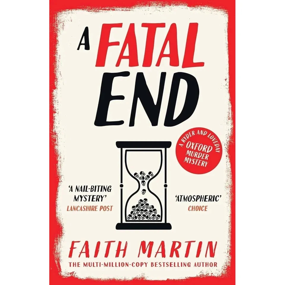 Ryder and Loveday Series 1-8 Books Collection Set By Faith Martin (A Fatal Obsession, A Fatal Mistake, A Fatal Flaw, A Fatal Secret, A Fatal Truth, A Fatal Affair, A Fatal Night and A Fatal End)