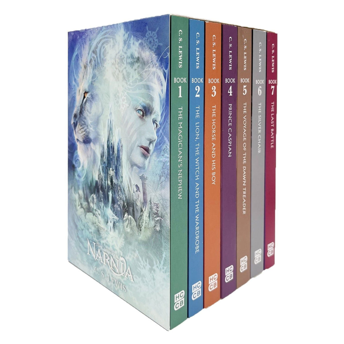 The Chronicles of Narnia 7 Books Collection Box Set By C S Lewis (The Magician's Nephew, The Lion the Witch and the Wardrobe, The Horse and His Boy,Prince Caspian, Voyage of the Dawn Treader & More)