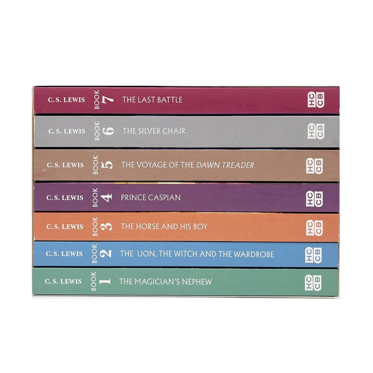 The Chronicles of Narnia 7 Books Collection Box Set By C S Lewis (The Magician's Nephew, The Lion the Witch and the Wardrobe, The Horse and His Boy,Prince Caspian, Voyage of the Dawn Treader & More)