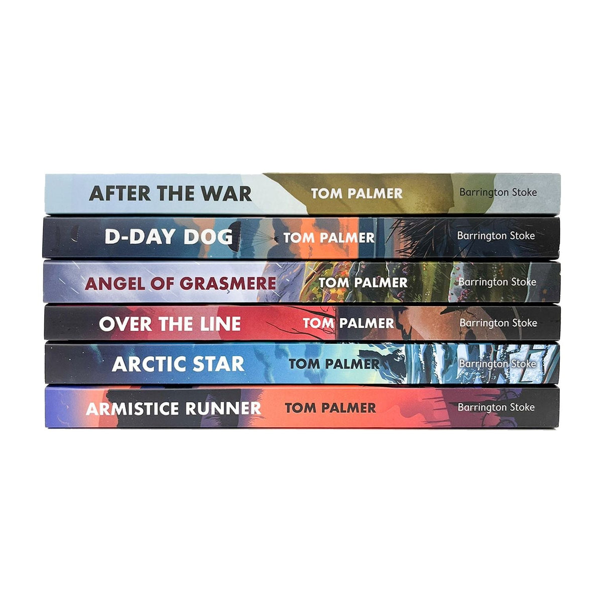 Tom Palmer Conkers Series 6 Books Collection Set (Armistice Runner, D-Day Dog, After the War, Over the Line, Angel of Grasmere & Arctic Star)