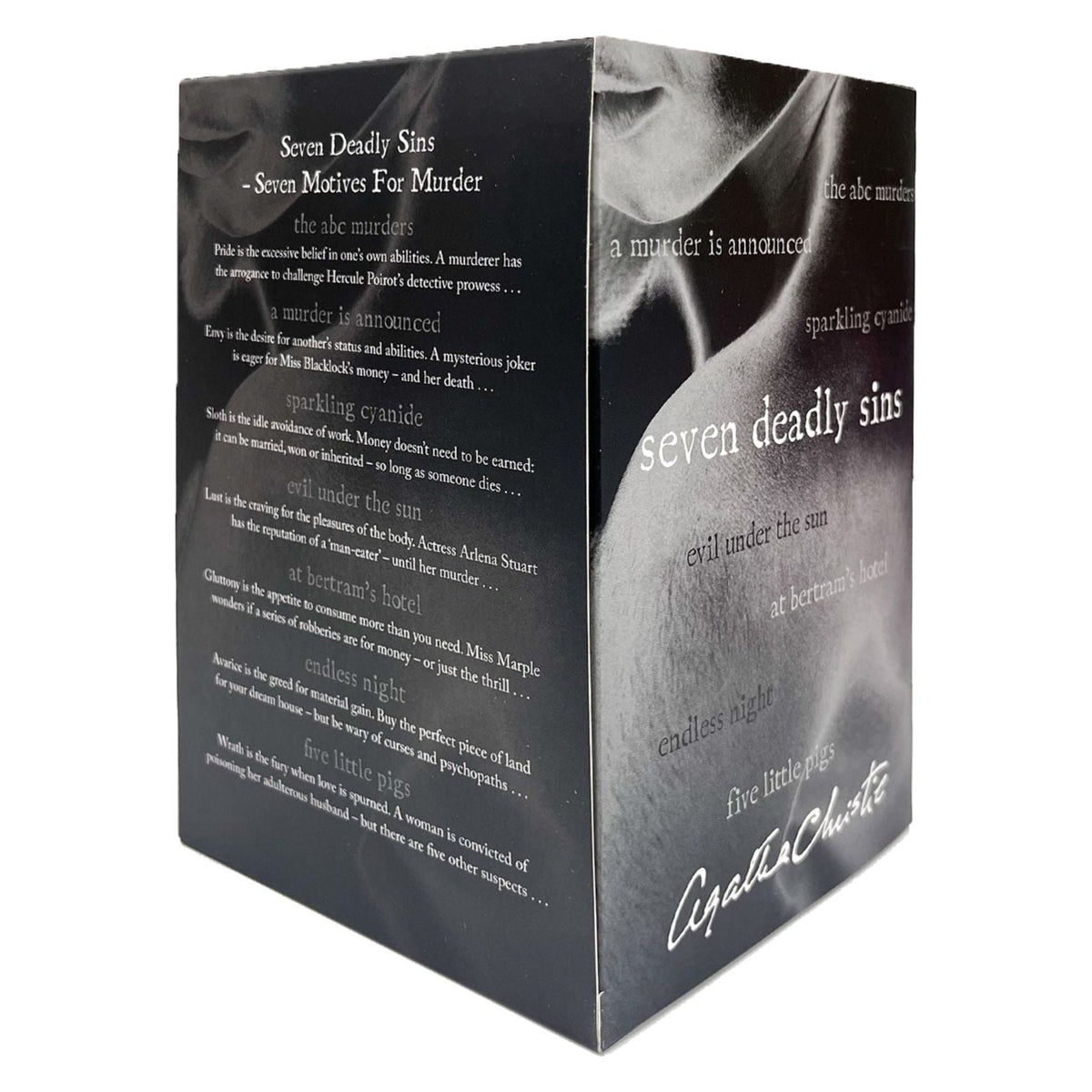 Agatha Christie Seven Deadly Sins Collection 7 Books Box Set (ABC Murders, Murder is Announced, Evil Under the Sun, Sparkling Cyanide &amp; MORE)