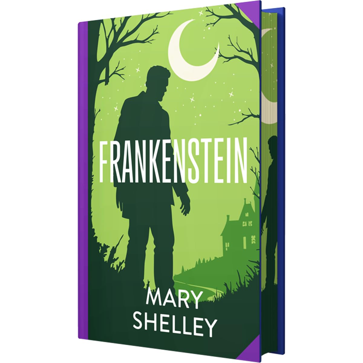 Frankenstein by Mary Shelley (Classics Sprayed Edge Premium Hardback Edition)