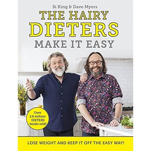 The Hairy Dieters Make It Easy and The Hairy Dieters Eat Well Every Day By Hairy Bikers 2 Books Collection Set