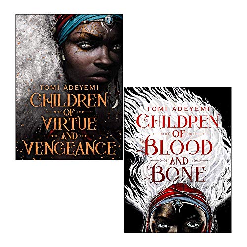 Legacy of Orisha Series 2 Books Collection Set by Tomi Adeyemi (Children of Blood and Bone, Children of Virtue and Vengeance)