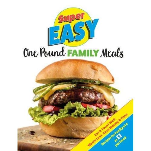 A Thousand Feasts, Super Easy One Pound Family Meals and Crazy For Cookies Brownies & Bars 3 Books Collection Set