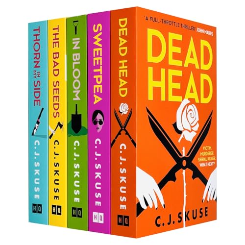 Sweetpea Series 5 Books Collection Set By C. J. Skuse (Sweetpea, In Bloom, Dead Head, Thorn in my Side and The Bad Seeds)