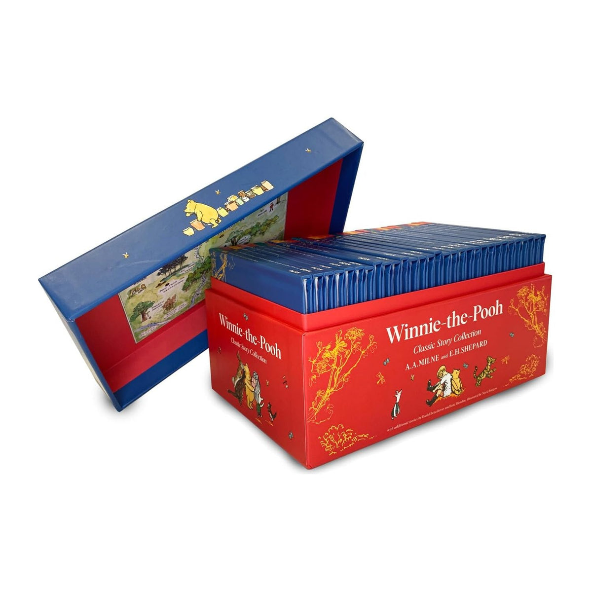 Winnie-the-Pooh Classic Story Collection (30-copy box): The Perfect Gift for Fans of Milne's Original, Definitive Illustrated Classic Stories And Favourite Sequel Stories.